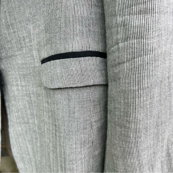 RAG & BONE Sear Sucker Striped Blazer Shawl Collar Quiet Luxury Old Money Preppy - Picture 10 of 17